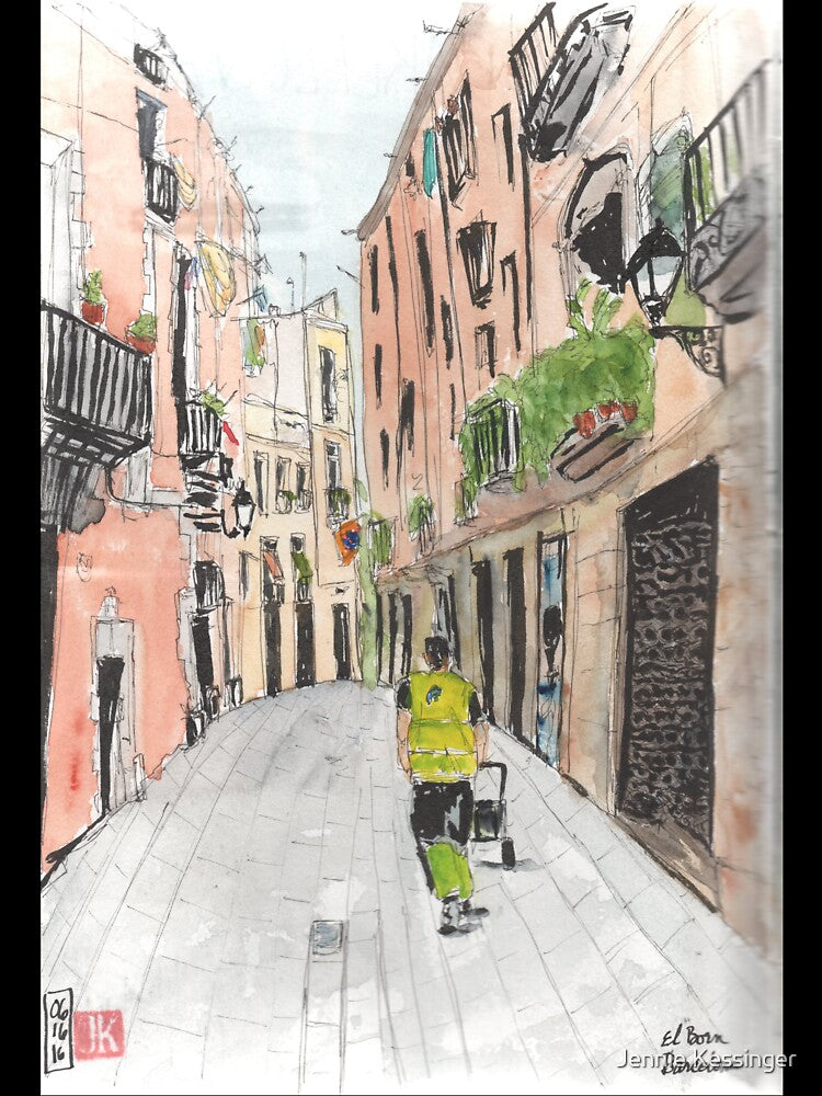 Barcelona - El Born Neighborhood by Jennie Kessinger