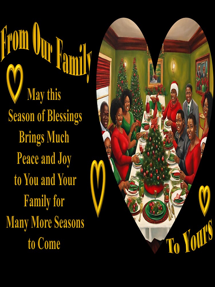 FAMILY CHRISTMAS DINNER BLESSINGS by United-1Love