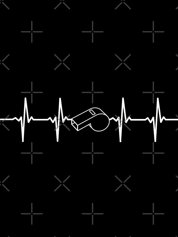 Coaching is my life. Coach whistle heartbeat. by I Am Skye With An E