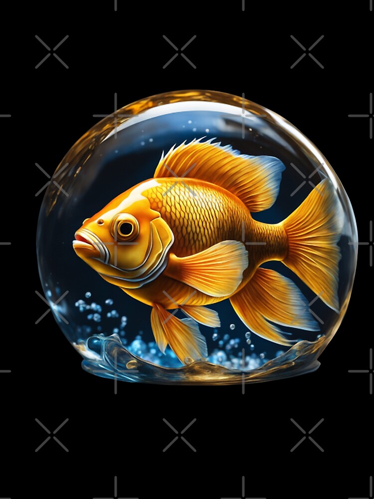 Golden Fish : Majestic Fish by Wonder Pixel Studio