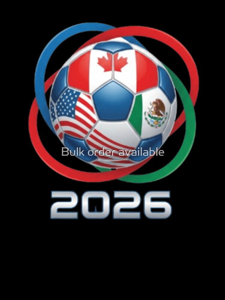 3D Realistic World Cup 2026 Soccer Ball with Rings by Bulk order available