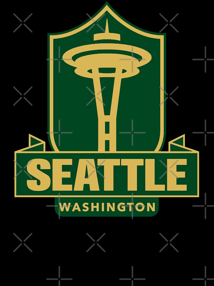 Seattle space needle gold by VRedBaller
