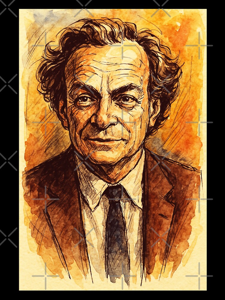 Richard Feynman by Sarcastic designs