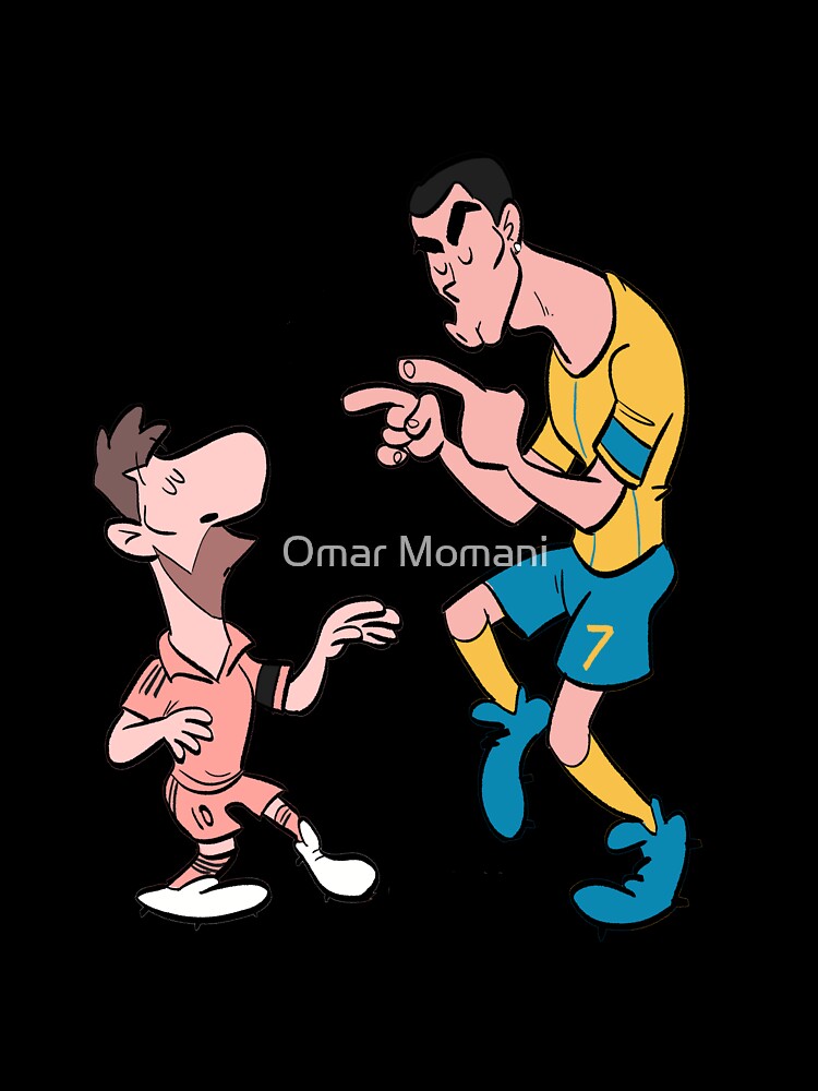 Messi and Cristiano Ronaldo last dance by Omar Momani
