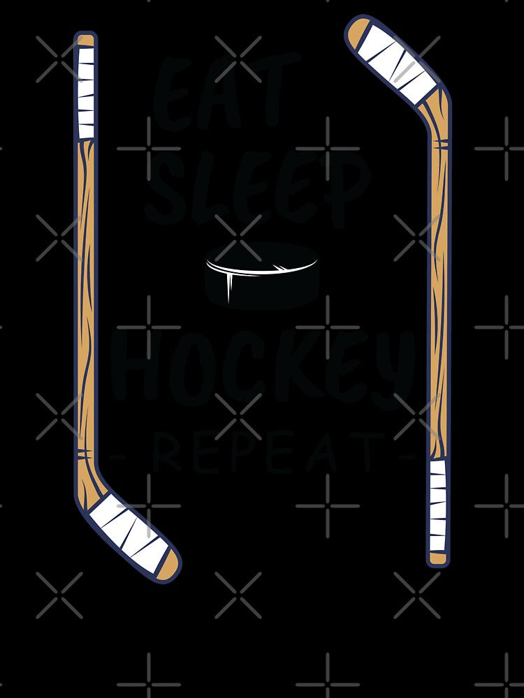 Eat Sleep Stop Goals Repeat Goalie Soccer Hockey Gift by ArtOneDesign