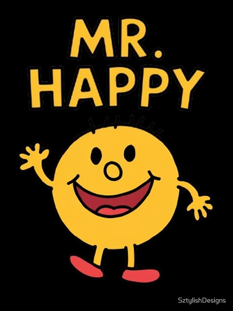 Mr Men, Mr Happy by SztylishDesigns