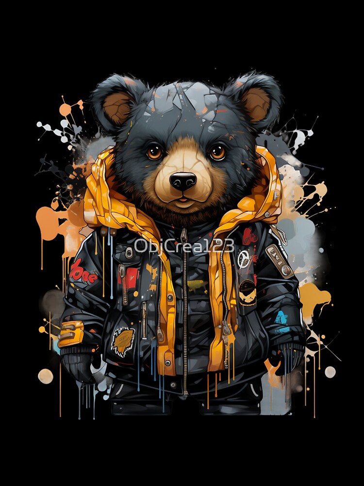 The Urban Odyssey of Teddy Bear by ObjCrea123