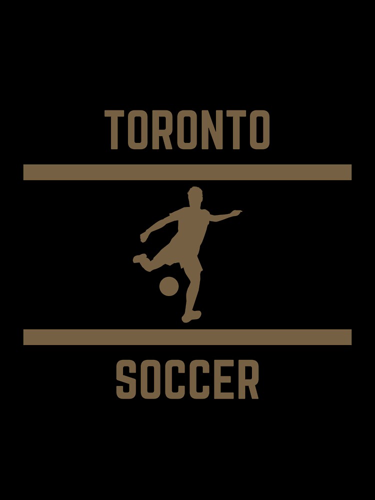 Gold Color Toronto Soccer by IssaraStudio