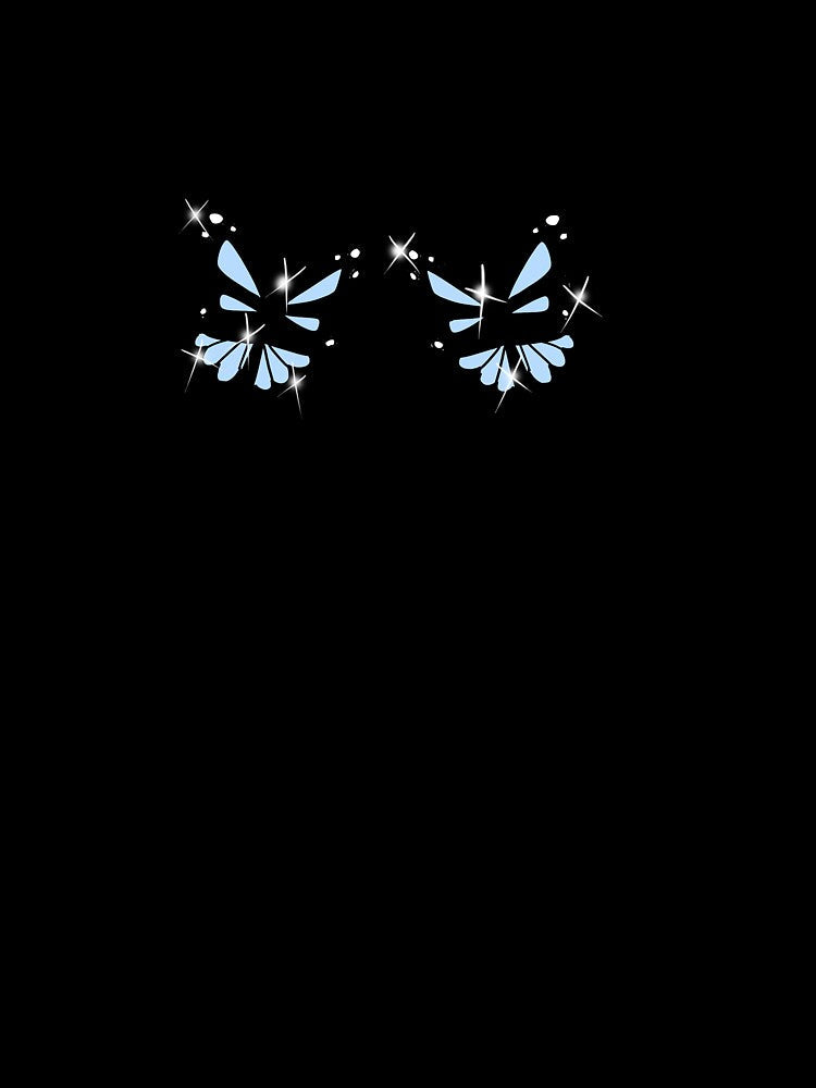 Butterfly Friends (blue) by gross-girl99