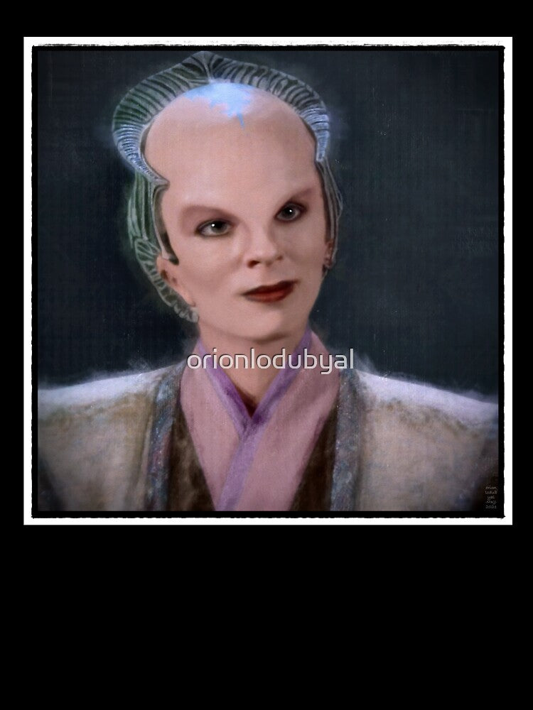 Delenn Pre-transformation Painted Portrait by orionlodubyal