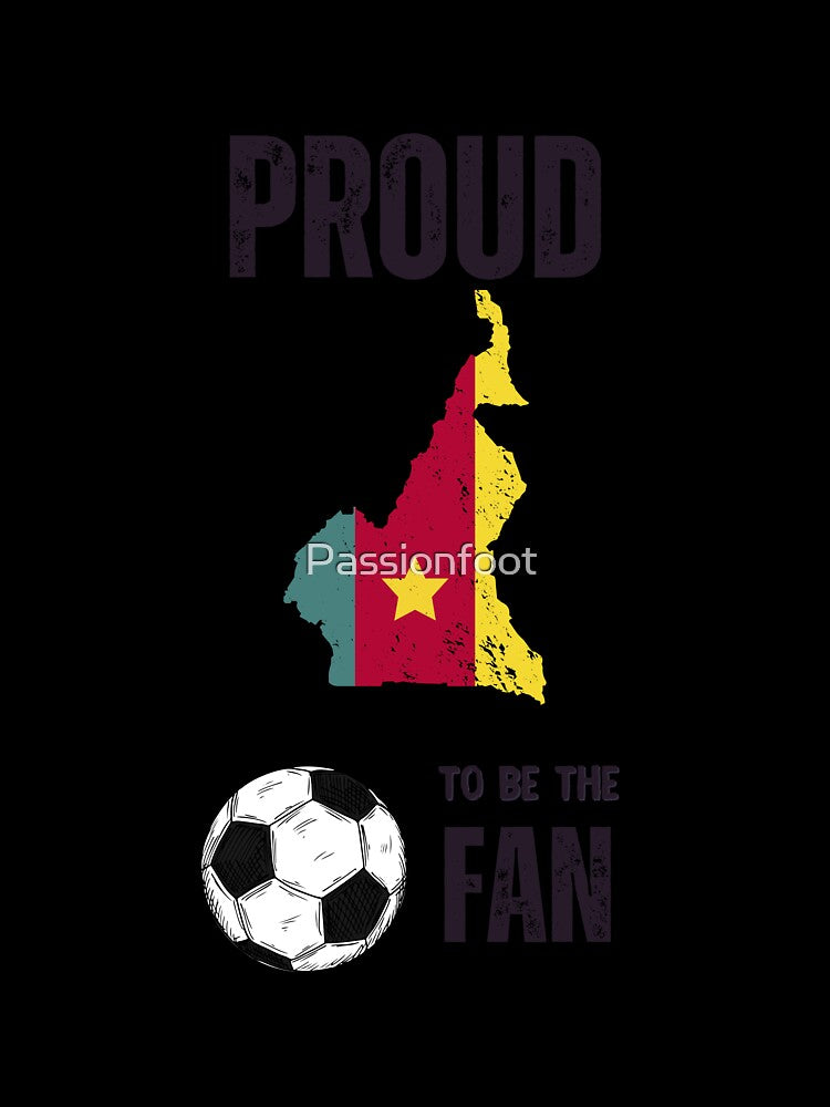 Cameroon football team, fan of the indomitable lions-passion football by Passionfoot