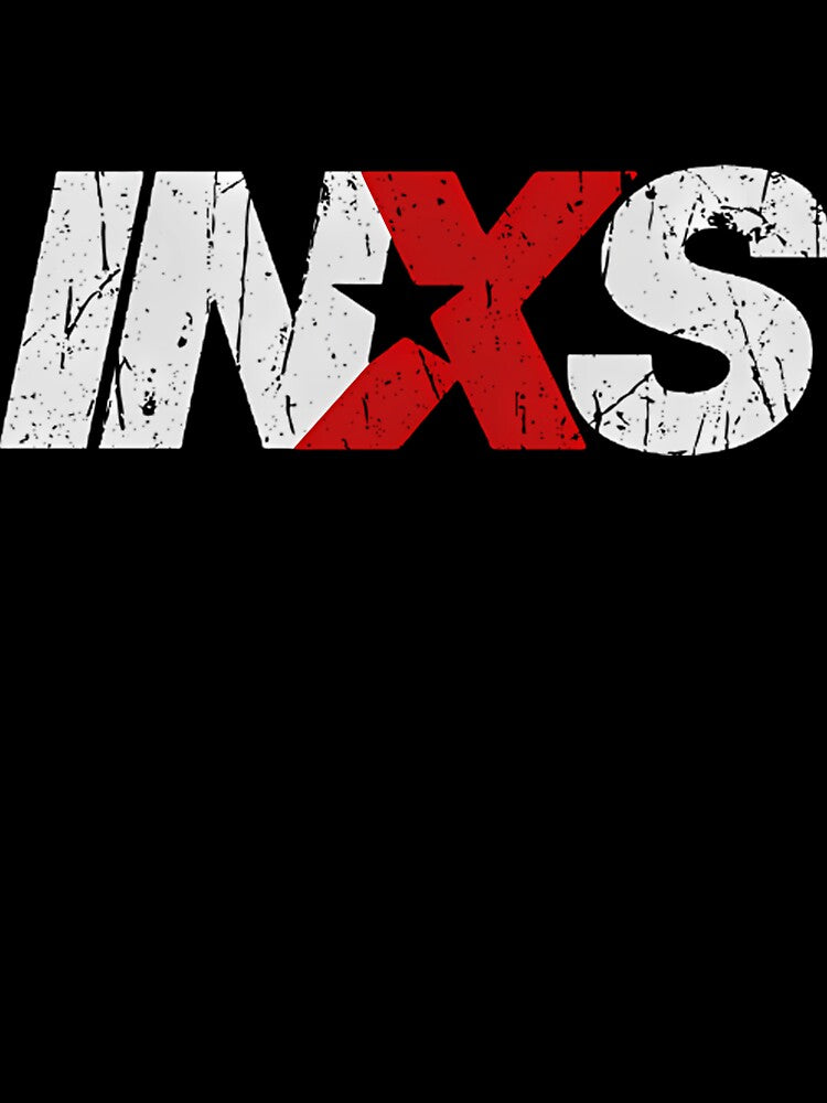 Inxs  Logo Vintage Illustration by ElsaScheffl