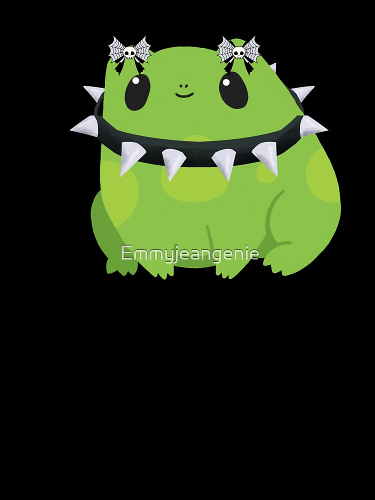 Goth Frog by Emmyjeangenie