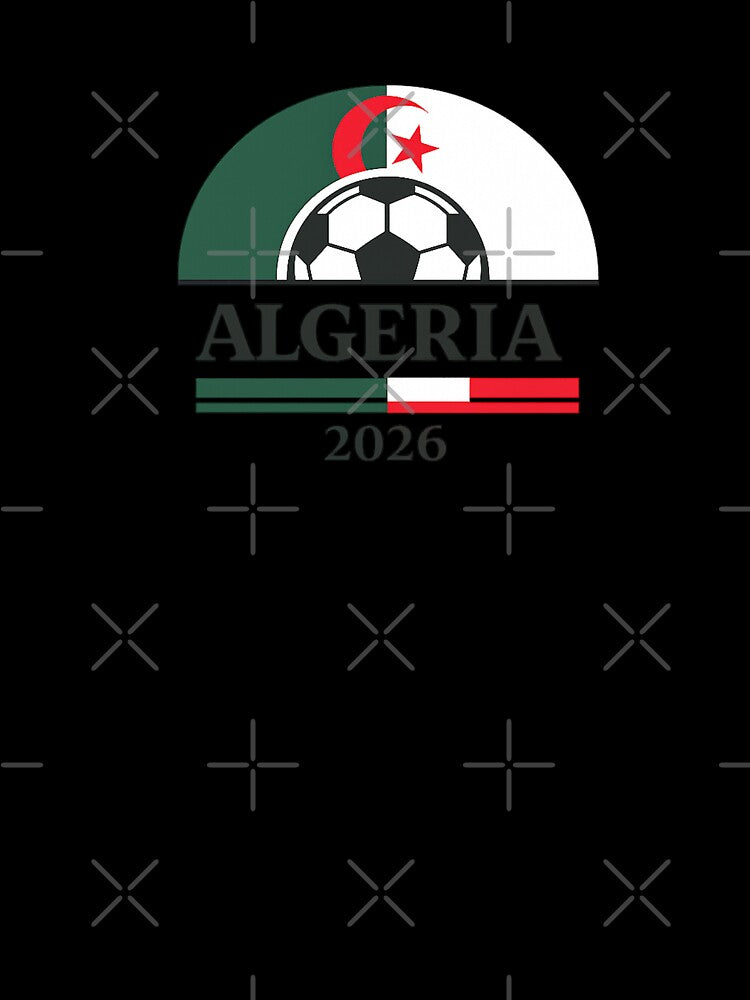 Algeria 2026 Soccer Design by postmarkpaw