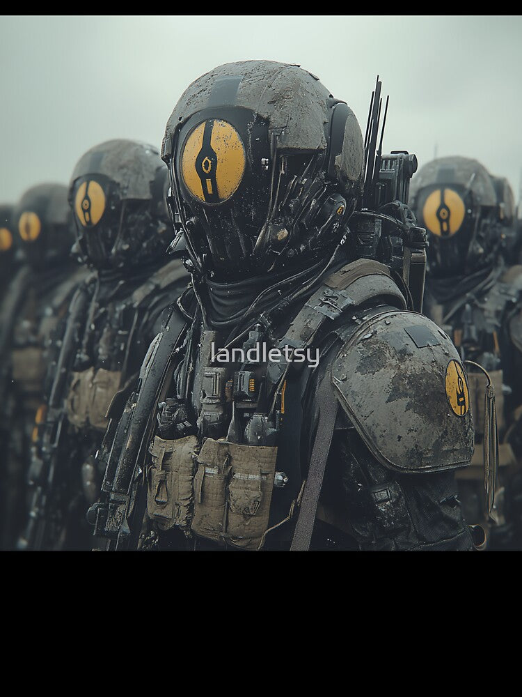 Advanced Tactical Soldiers in High-Tech Armour by landletsy