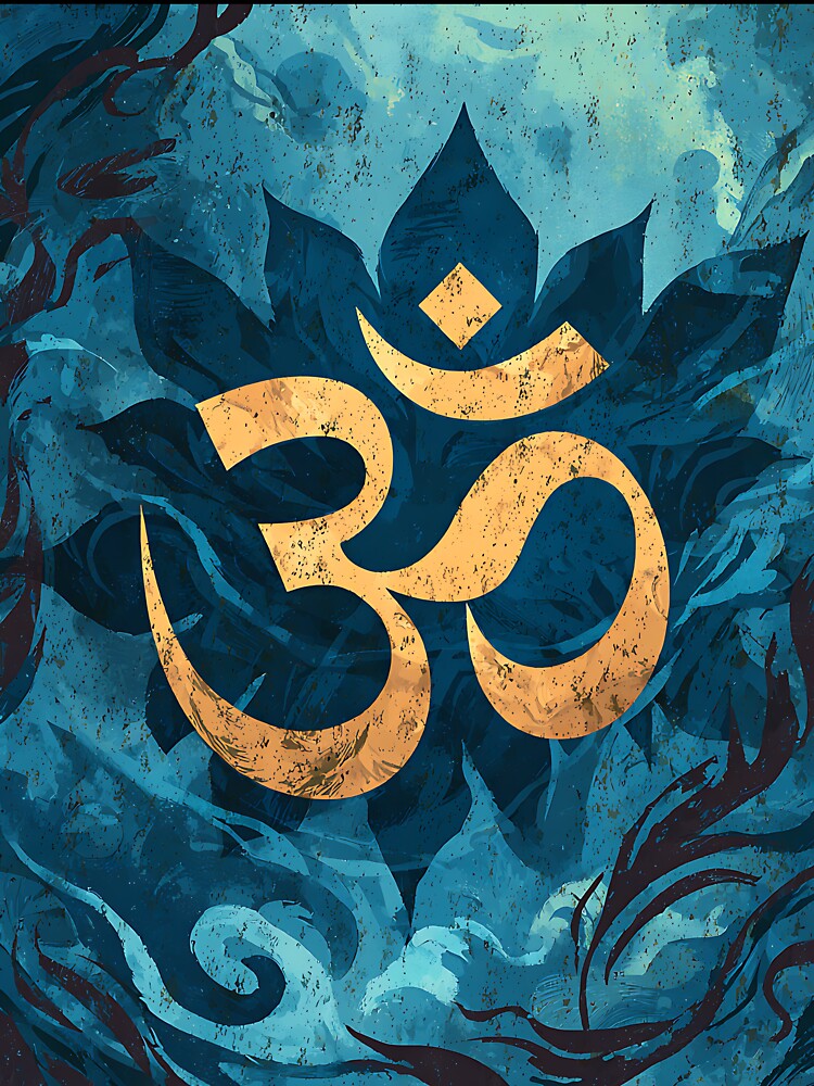 Spiritual OM Symbol Boho by bapupa