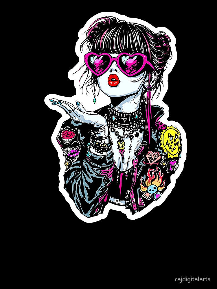 punk fashion by rajdigitalarts