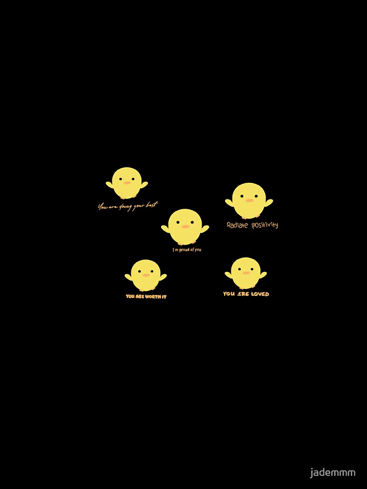 Affirmation duckies by jademmm