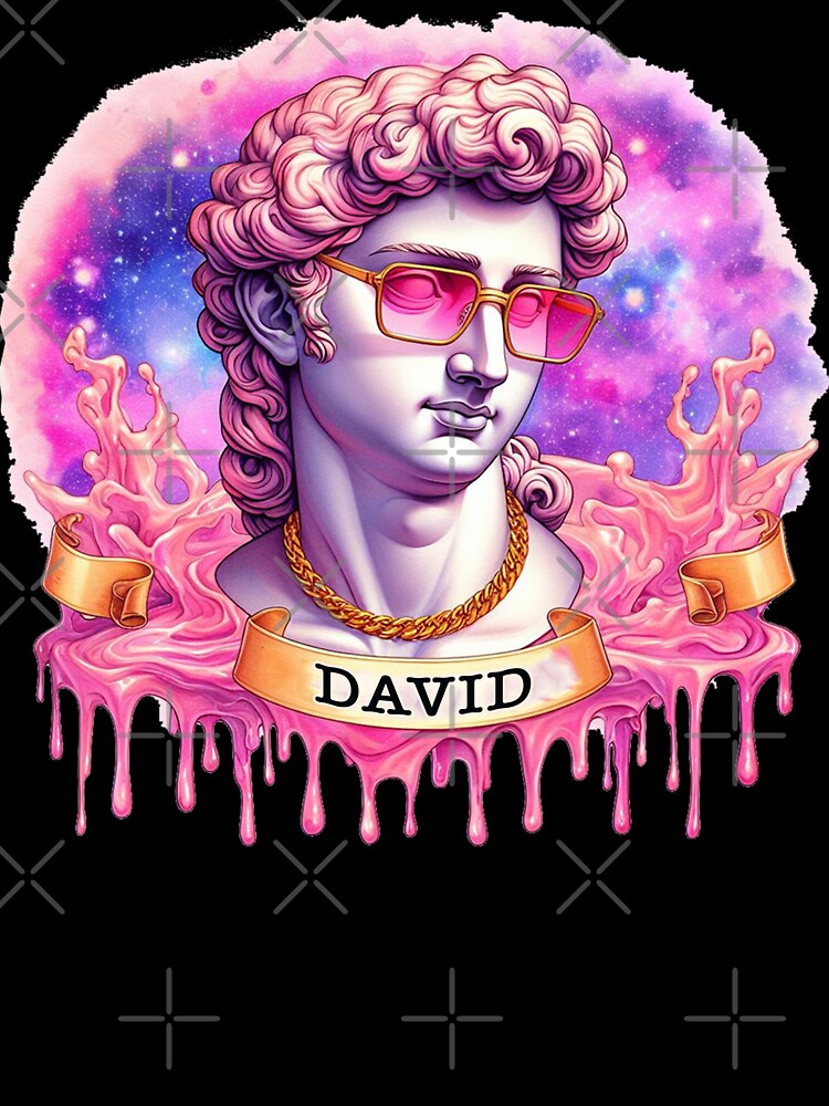Vintage Goth Michelangelo David by erkinmaddison