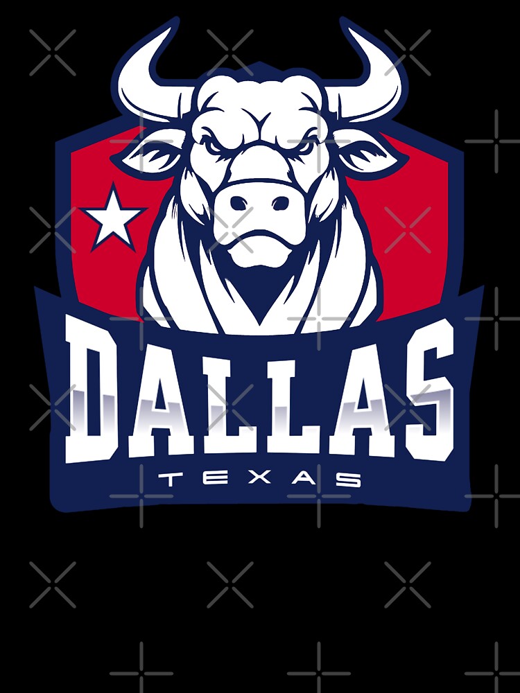 Dallas Texas bull animated by VRedBaller