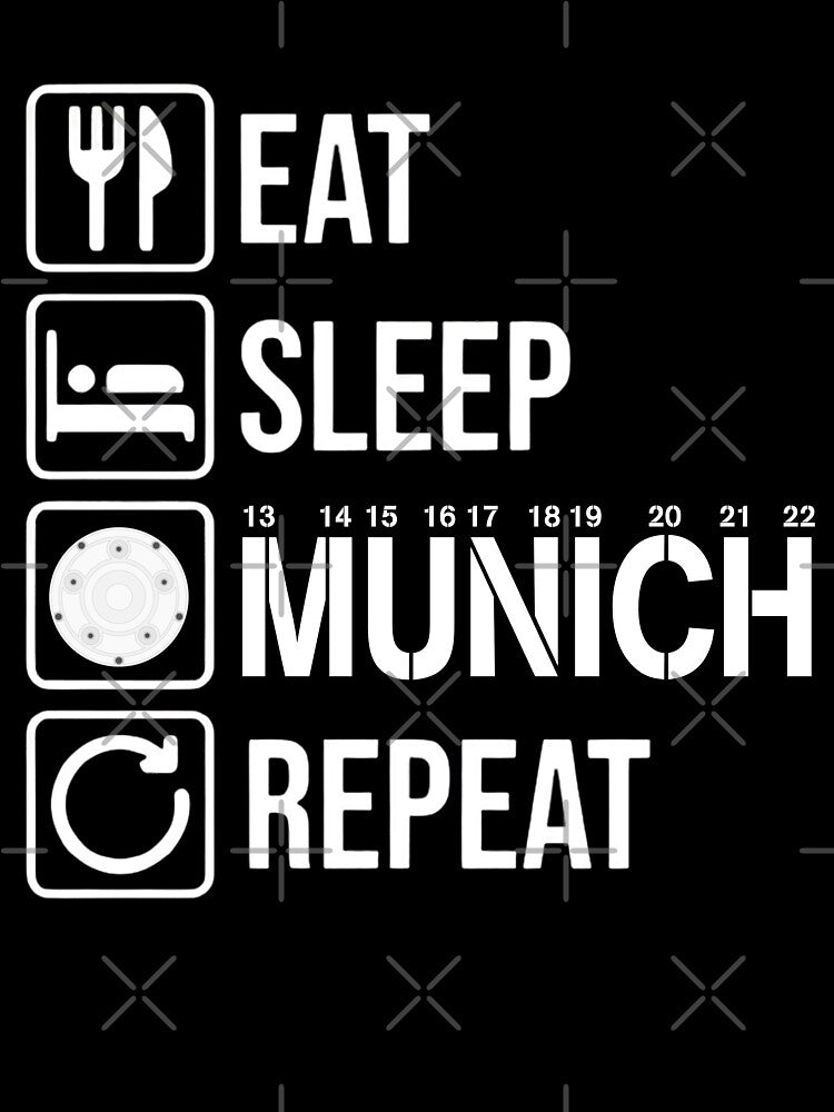 Football eat sleep munich by smallcatvn