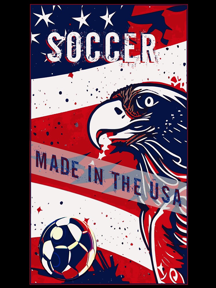 USA Soccer T shirt Beautiful by Soccer-Stuff