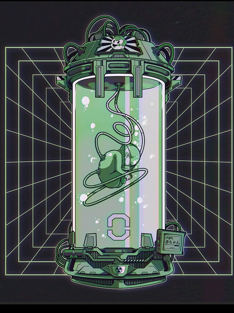 Cyberpunk Artificial Heart Life Support by Gram-exe