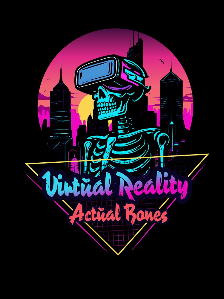 Virtual Reality Actual Bones Skeleton by SpeakingPrint2