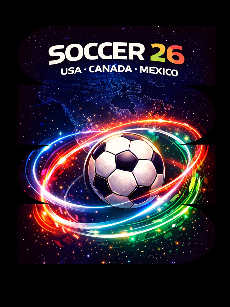 North America Soccer 2026 Shirt, Soccer 26 USA Canada Mexico Fan Tee, United 2026 Soccer Graphic - Bold by MK-Charlie