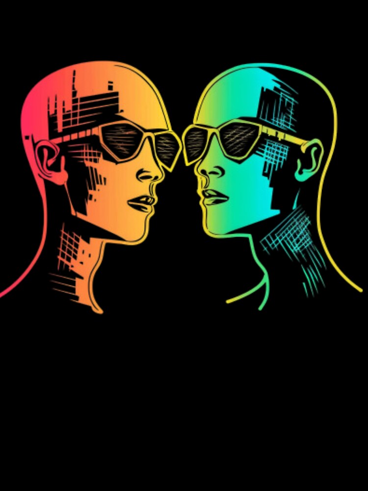 Neo Style Futuristic Glitch by amitranvan