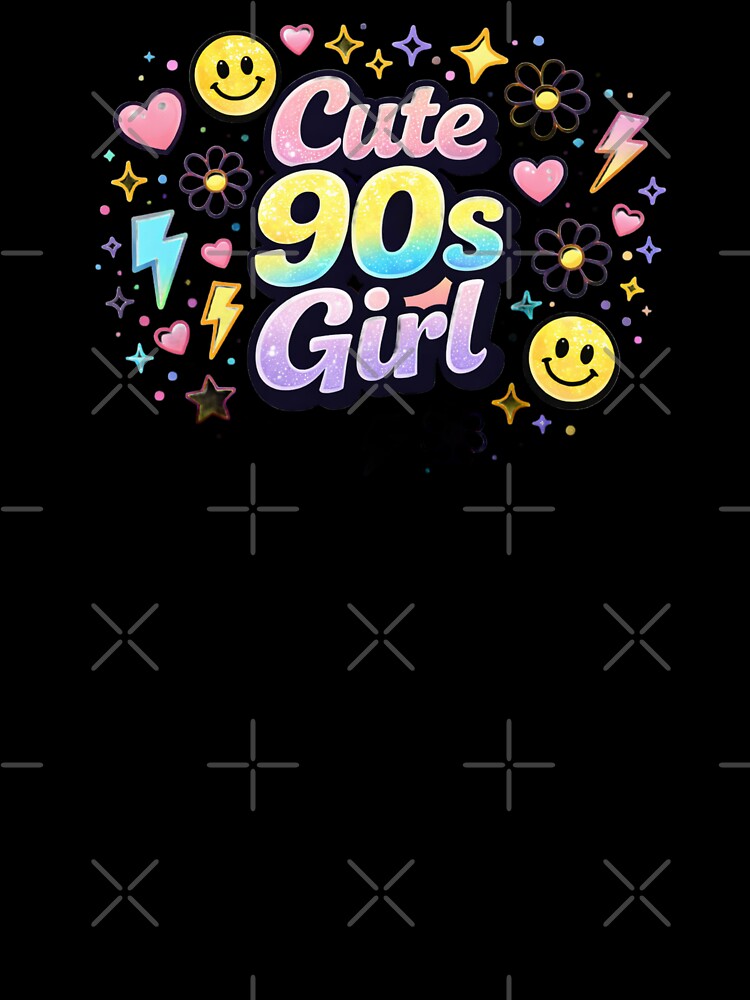 Cute 90s Girl Shirt – Retro 90s Babe Aesthetic Tee | Vintage 1990s Nostalgia Fashion by MEMORY-LN-Tees