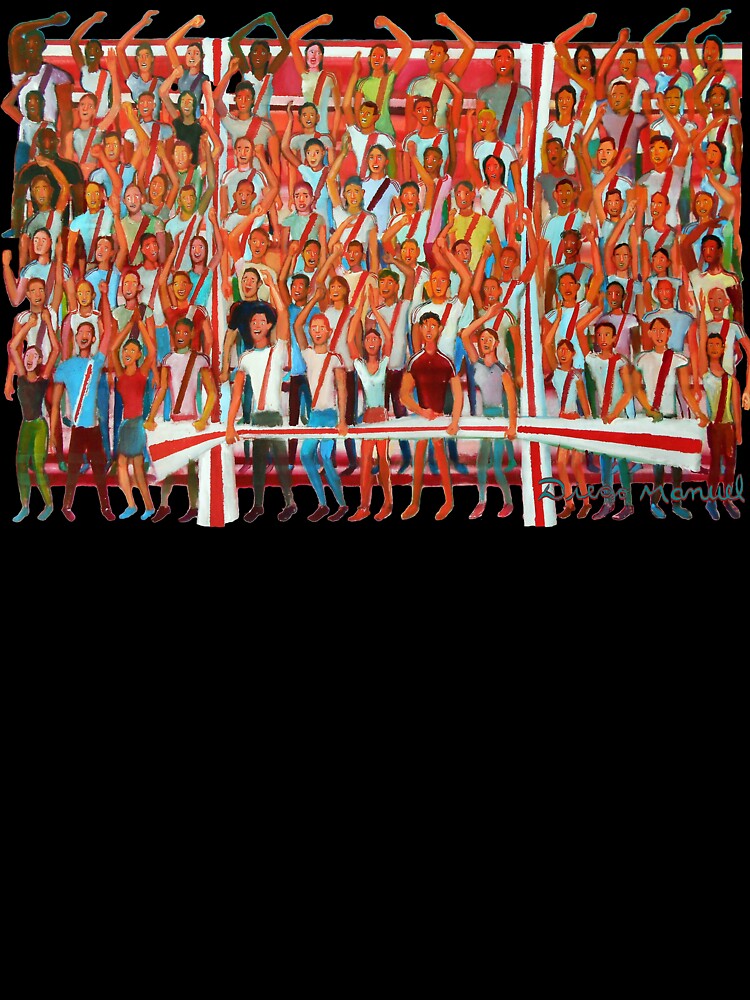 Soccer fans by Diego Manuel Rodriguez