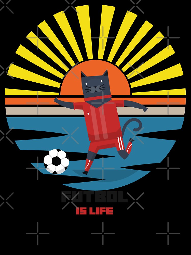 Futbol Is Life Cat Soccer Star by TheWildFlix