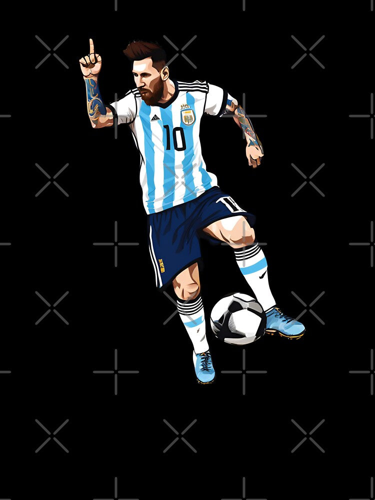 Messi Argentina by Migue Design