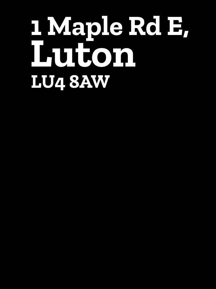 Luton Stadium Address by The Chuck Wagon