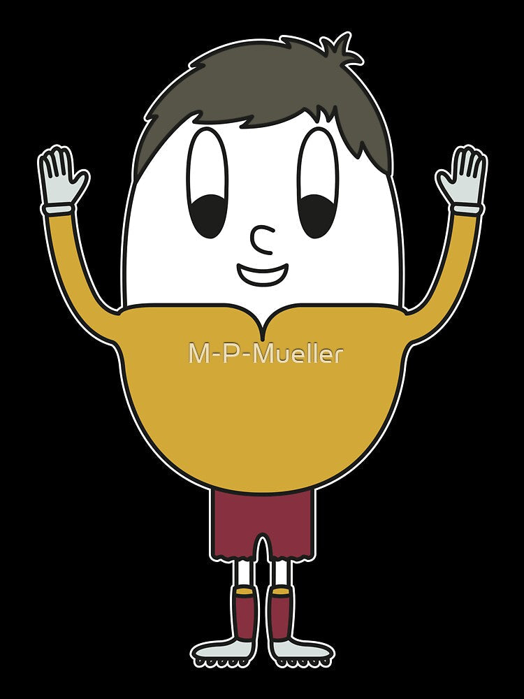 Soccer-Goalkeeper Egg by M-P-Mueller