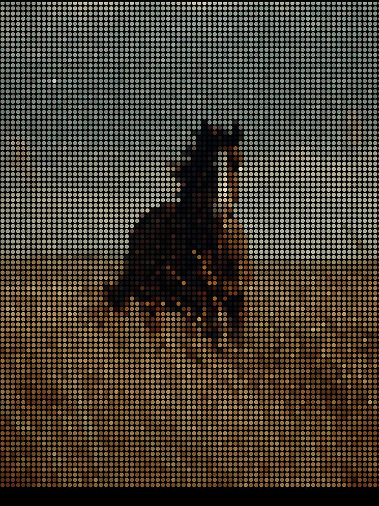 Equus – Astral Portrait of a Joyful Spirit Horse in Motion by Vaporsurfer