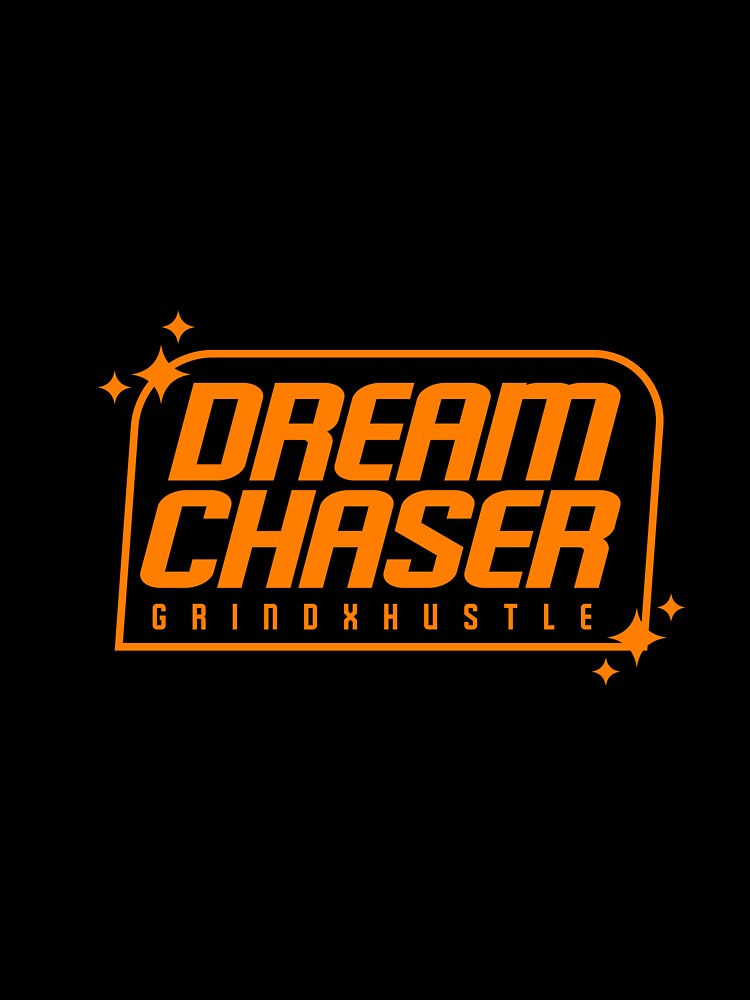 Dream Chaser Retro Y2K Badge – Grind X Hustle Streetwear Graphic by VinMerch