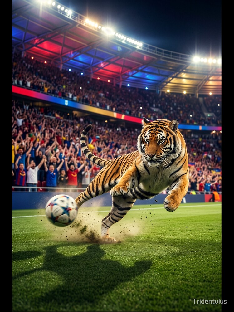 Soccer Tiger by Tridentulus