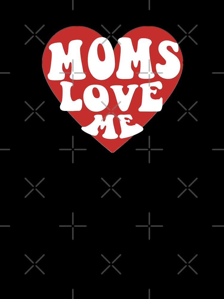 Moms love me red heart aesthetic by stickersxbecca