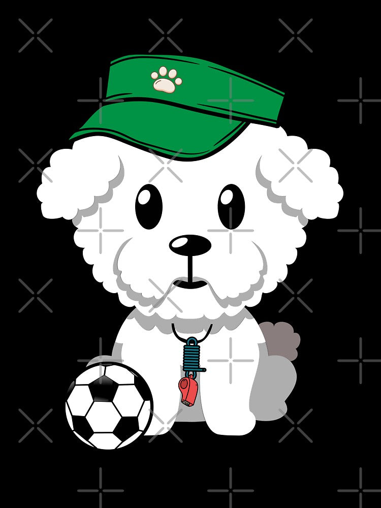 Soccer Player Furry Dog by Pet Station