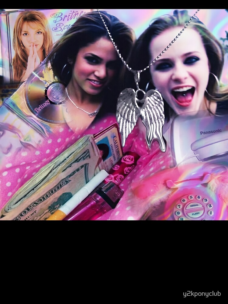 Early 2000s Teenage Dream | Holographic Grunge by y2kponyclub
