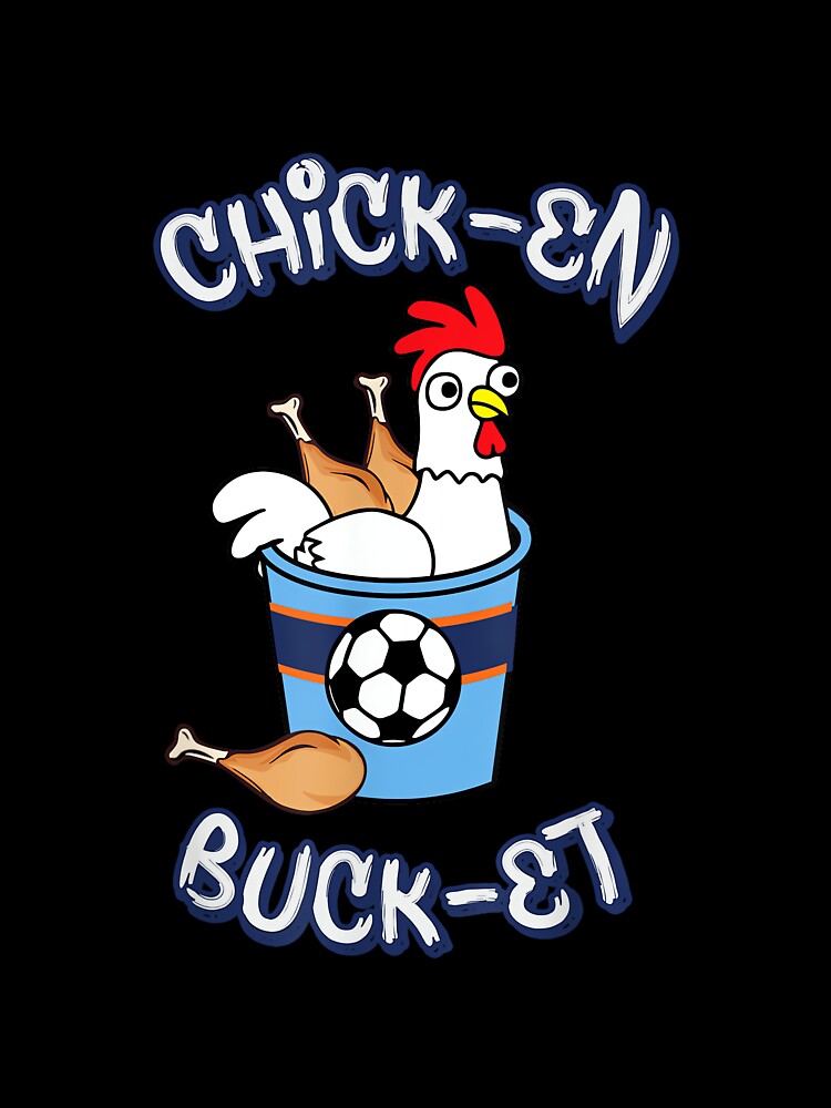 New York Soccer Chicken Bucket Tee by MollyLYork