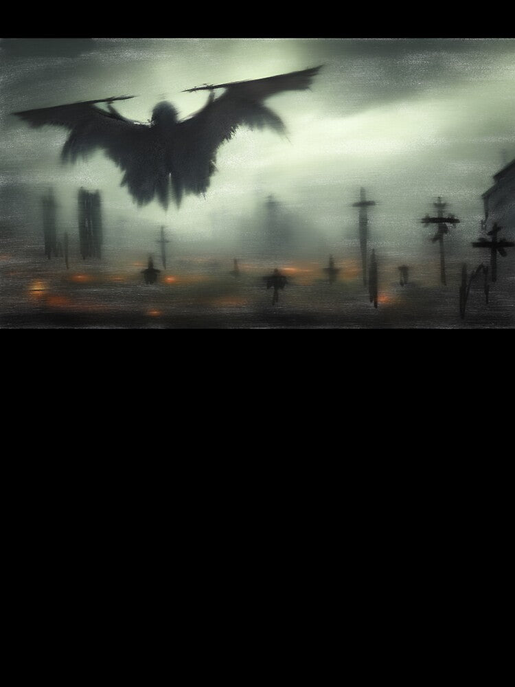 Wraith Guardians of The Cemetery by Adrian I Barnett