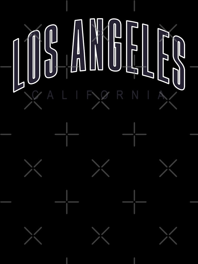 Los Angeles California Cool L.A. City CA Souvenir Women Men T-Shirt by BCNDesign