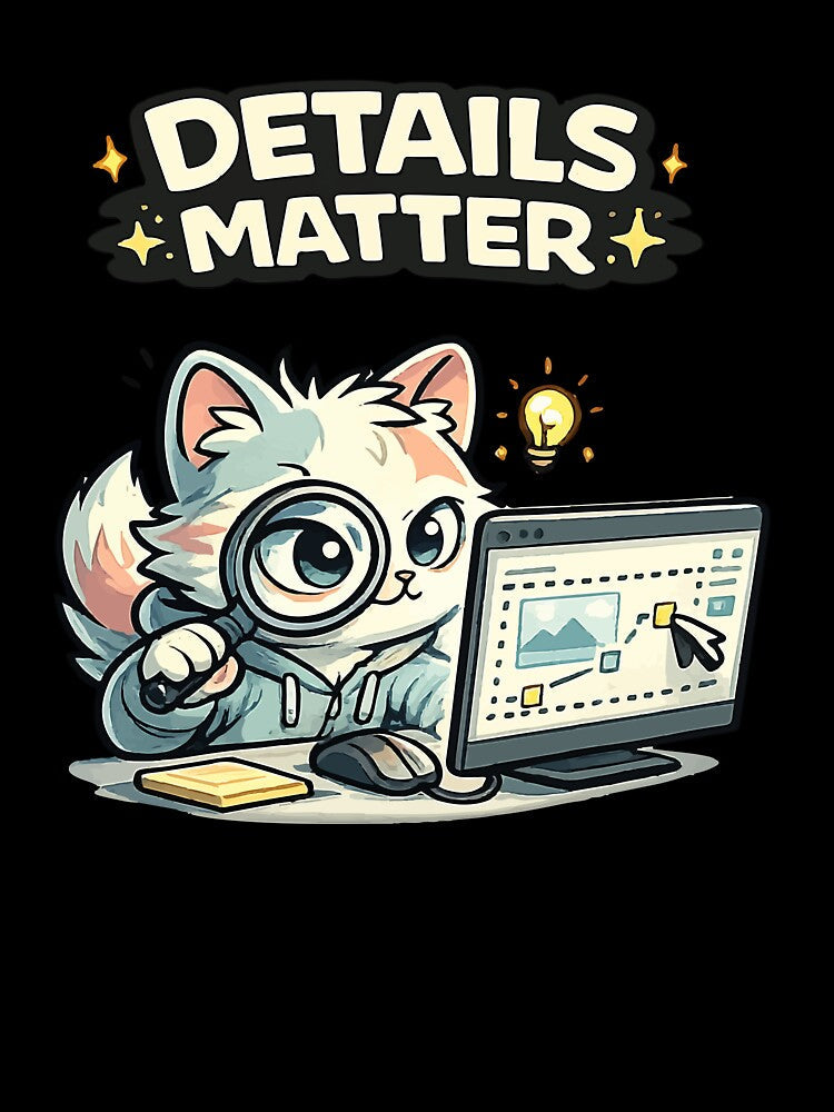 Details Matter Funny Graphic Designer by trendink77