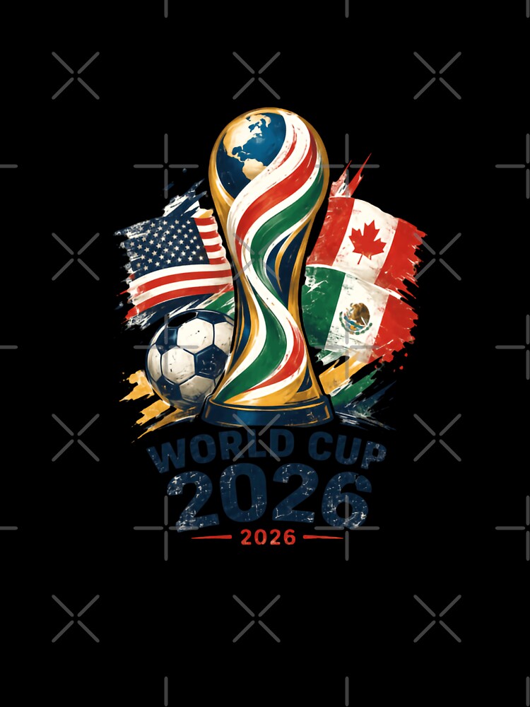 World Cup 2026 USA Canada Mexico Soccer Football Fans by JonesFlora2025