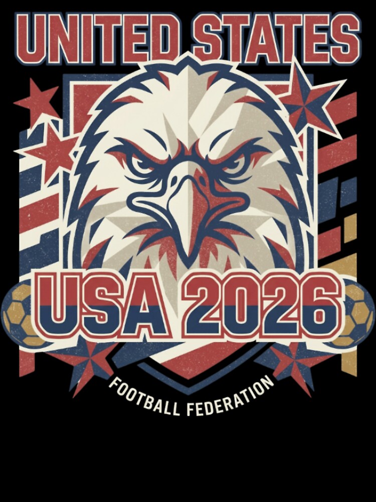 USA 2026 Retro Vintage World Cup by Beastlypixels