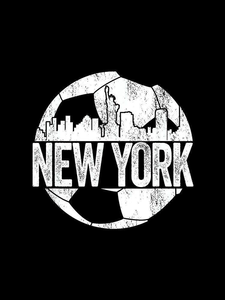 New York City Skyline Soccer Lover by MollyLYork