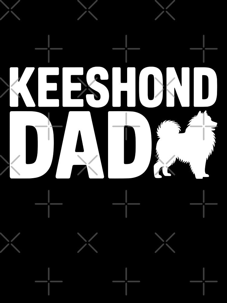 Keeshond Dad by theartfulaspie